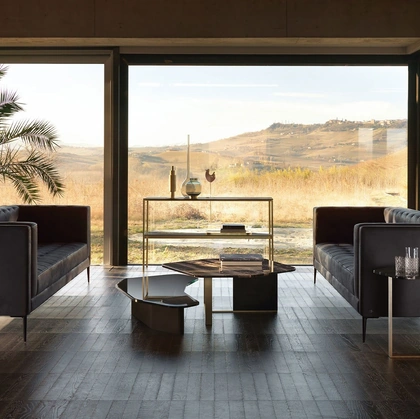 Tavolino in marmo Aimo di Daytona Home