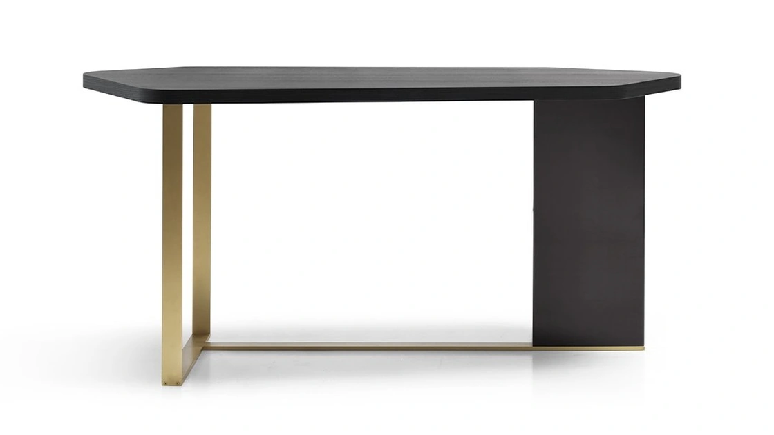 Scrittoio Aimo in legno e ottone di Daytona Home