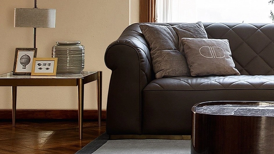 Tavolino Albert con top in marmo di Daytona Home