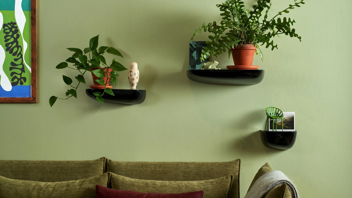 Mensola in materiale plastico Corniches di Vitra