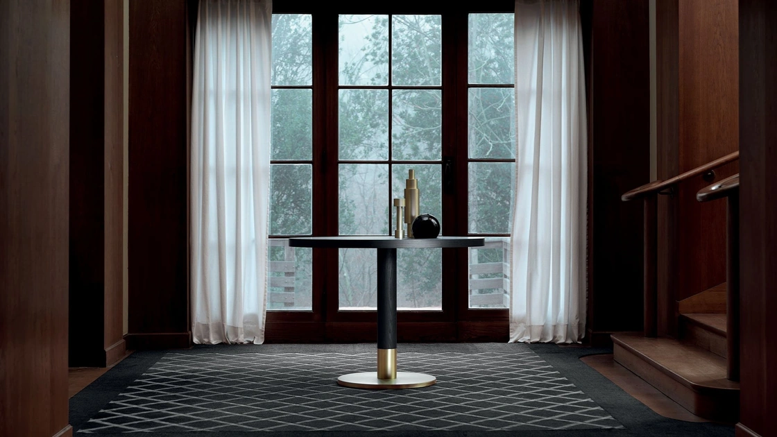 Tavolino Cotton House in legno laccato a poro aperto di Daytona Home