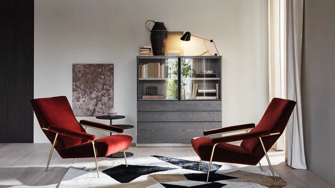 Tappeto in pelle di cavallino D-754-1 di Molteni & C