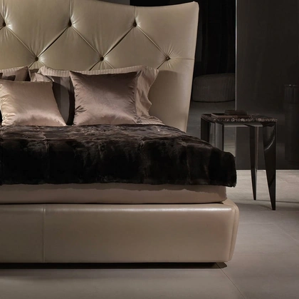 Tavolino Dante in marmo e legno massello di Daytona Home