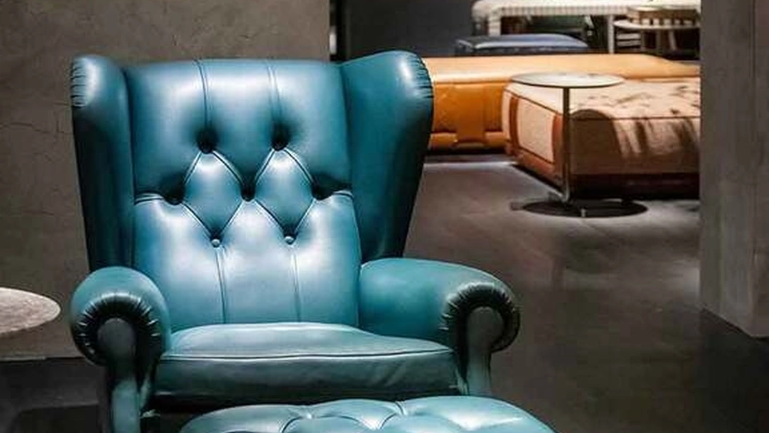 Pouf Glenn di Poltrona Frau