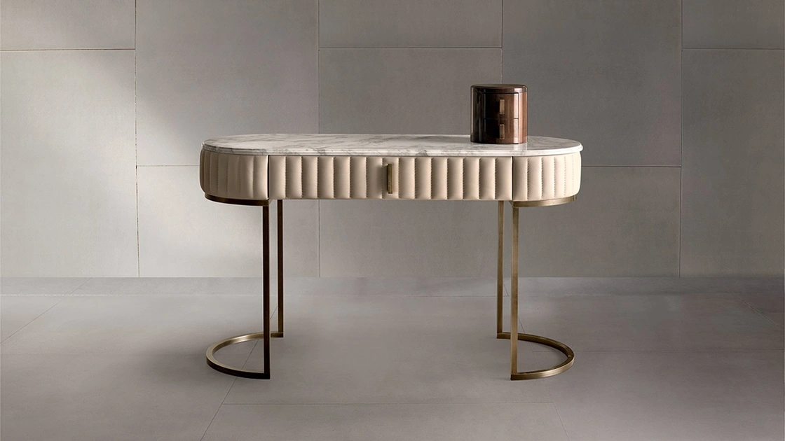 Scrittoio Jack con top in marmo di Daytona Home