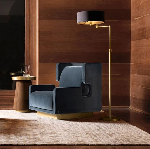 Tavolino con top in vetro laccato Kevin di Daytona Home