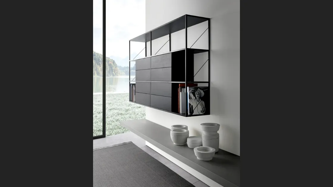 Mensola laccata Link 1 di MDF Italia