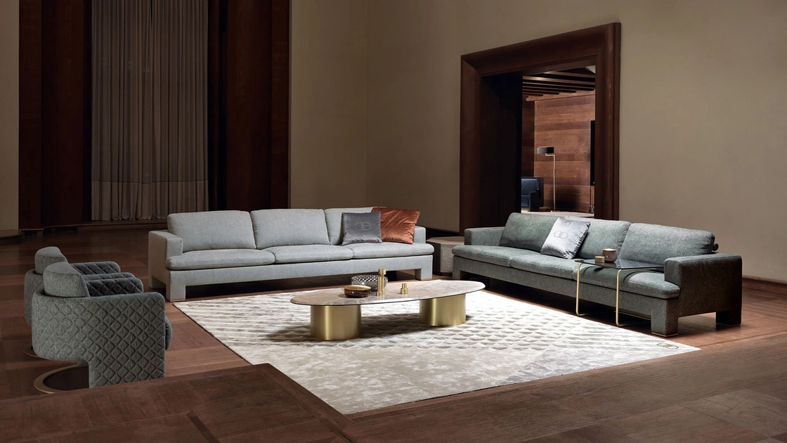 Tappeto taftato a mano con rifiniture manuali Luxor di Daytona Home