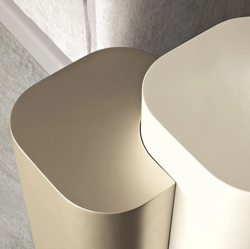 Tavolino Metropole Towers in poliuretano laccato di Daytona Home