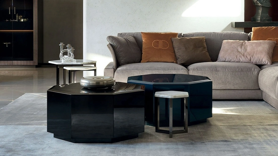 Tavolino laccato lucido Otto di Daytona Home