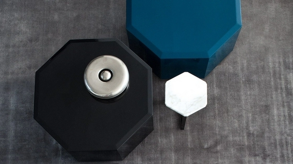 Tavolino laccato lucido Otto di Daytona Home