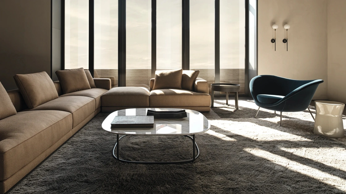 Tavolino in marmo Regent di Molteni & C