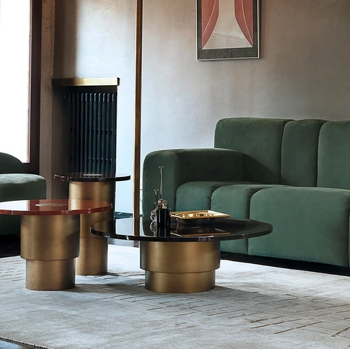 Tavolino Rondò in legno laccato di Daytona Home