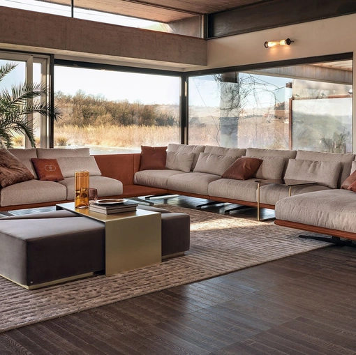 Tappeto Sahara taftato a mano con rifiniture manuali di Daytona Home