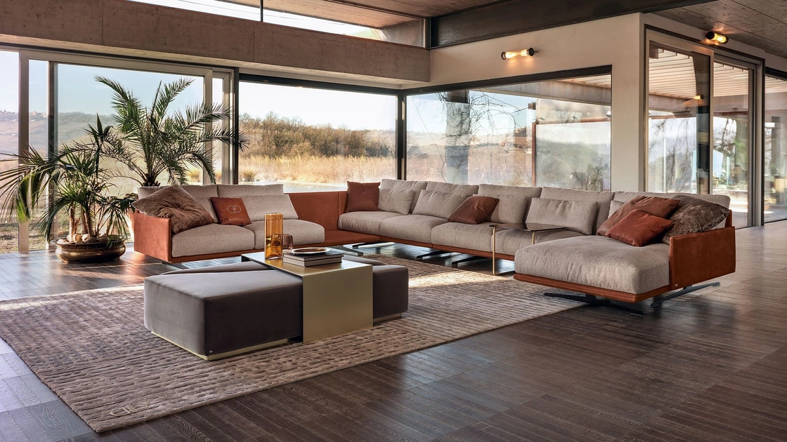 Tappeto Sahara taftato a mano con rifiniture manuali di Daytona Home