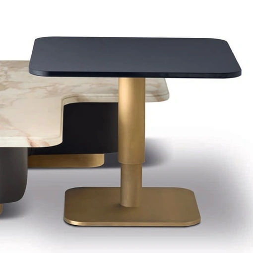 Tavolino Salina con top in vetro laccato di Daytona Home