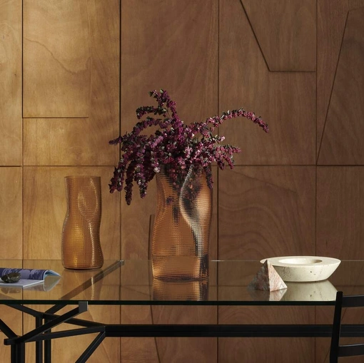 Vaso in vetro Coral di Cassina