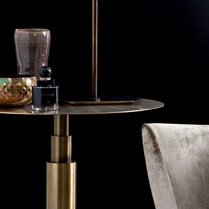 Tavolino in ottone Weybridge di Daytona Home