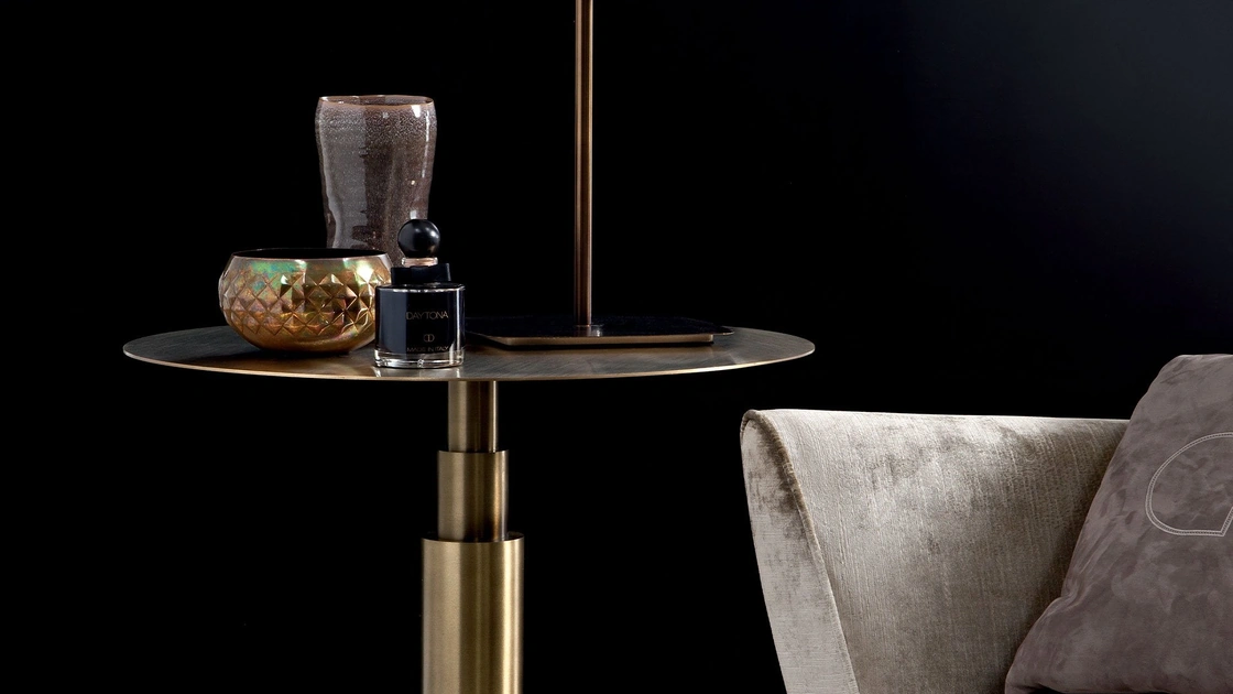 Tavolino in ottone Weybridge di Daytona Home