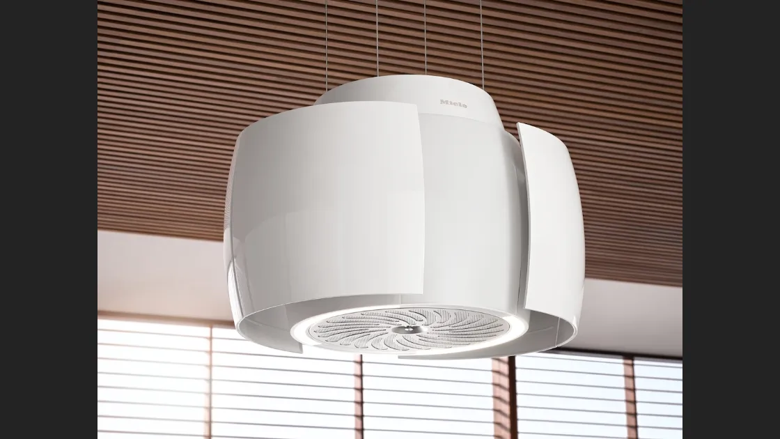 Cappa Aspirante di design DA 7378 D Aura Ambient con comandi solo Smart di Miele