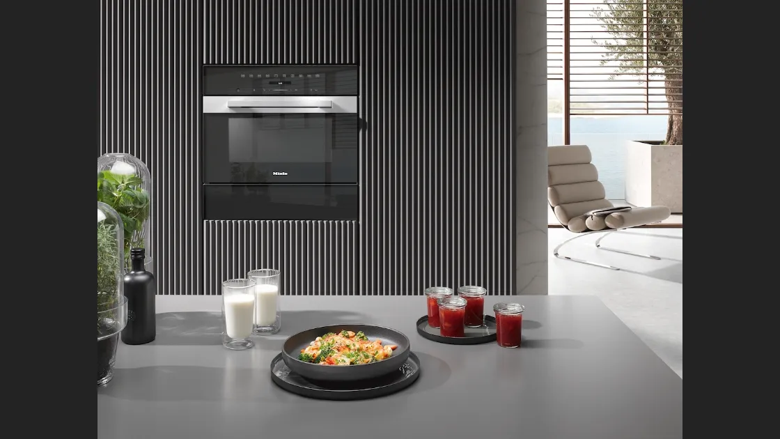 Forno a Microonde da incasso M 7244 TC di Miele