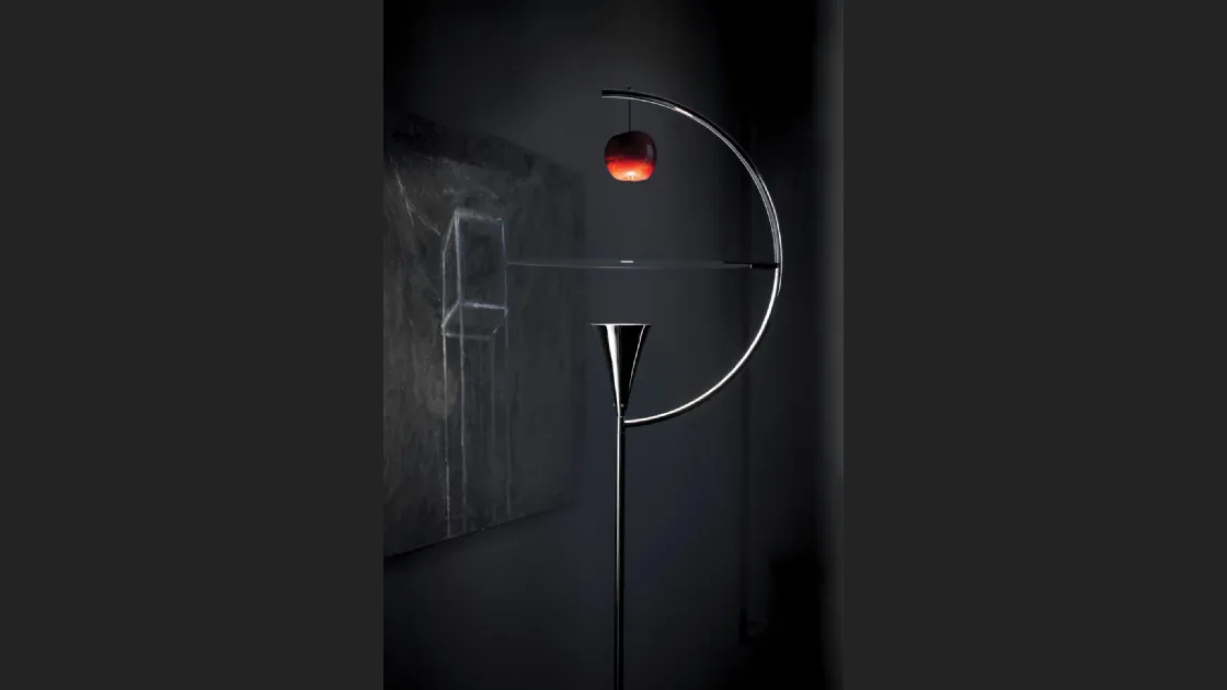 Lampada da terra Newton di Nemo
