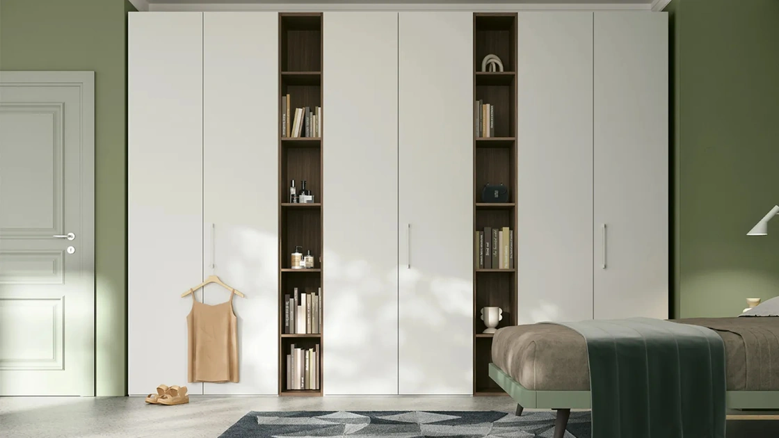 Armadio con ante battenti Plana di Dielle Modus