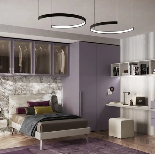 Cameretta a ponte Y109 di Moretti Compact Camerette