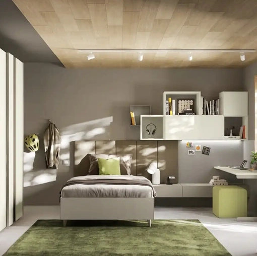 Cameretta per ragazzi Y110 di Moretti Compact Camerette