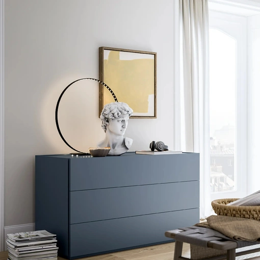 Comò Free laccato opaco di Dielle Modus