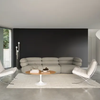 Divano lineare Biboni Sofa di Knoll