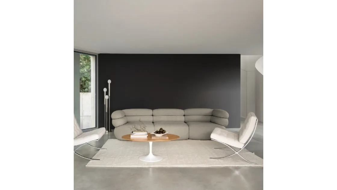 Divano lineare Biboni Sofa di Knoll