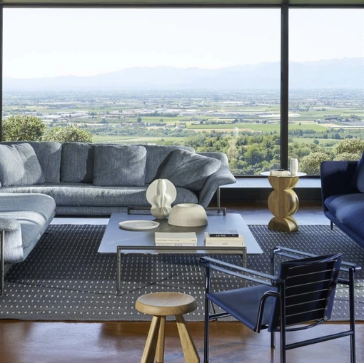 Salotto angolare Esosoft di Cassina