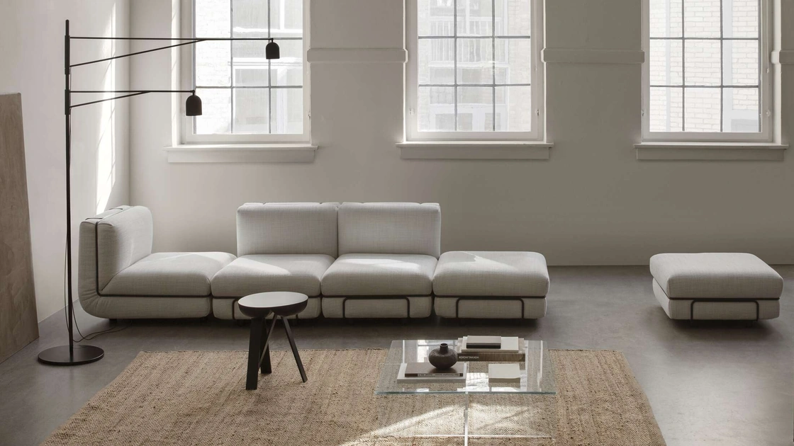 Salotto imbottito GB Lounge di Cassina