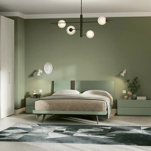 Letto Afrodite con testiera di Dielle Modus