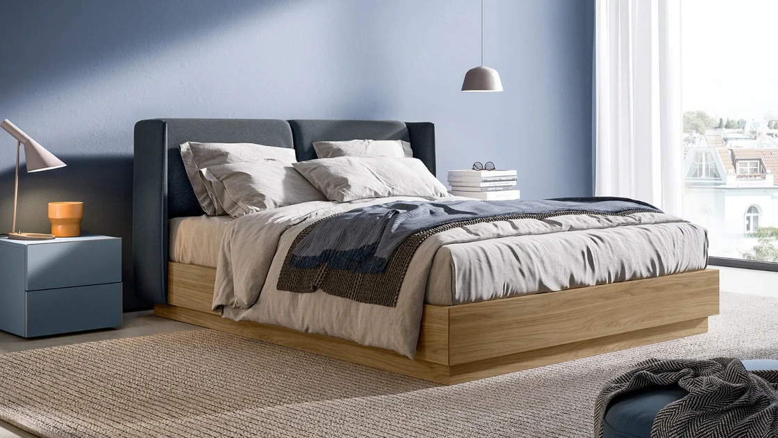 Letto Nest con box contenitore di Dielle Modus