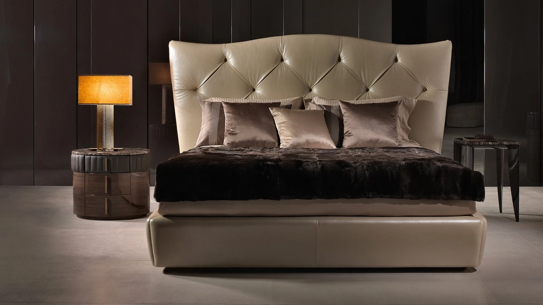 Letto in pelle Memento di Daytona Home