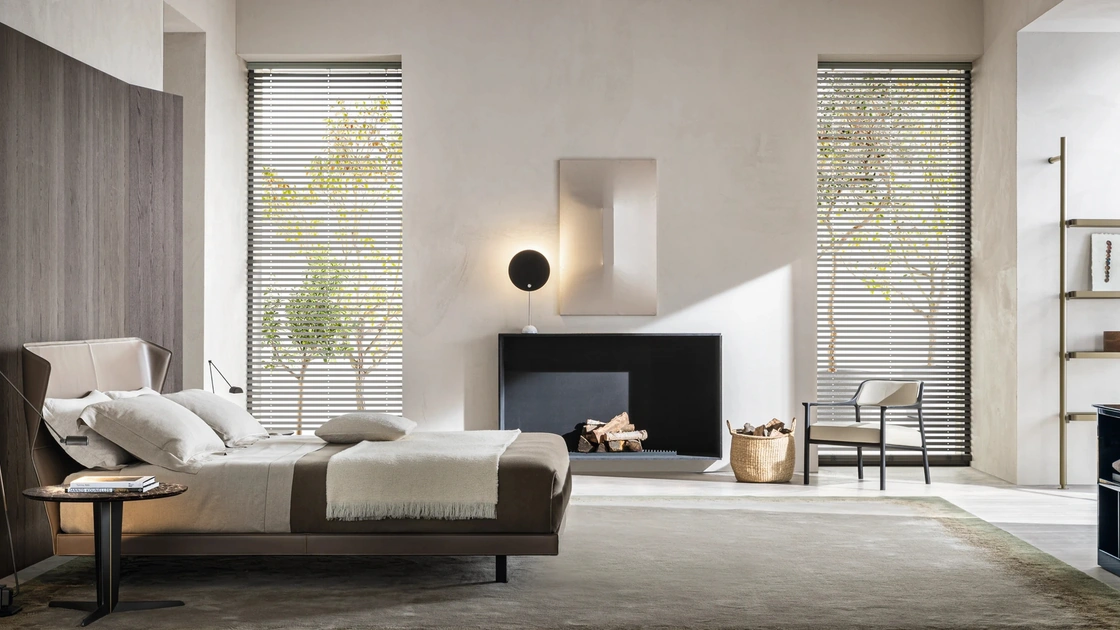 Letto matrimoniale Azul di Molteni & C