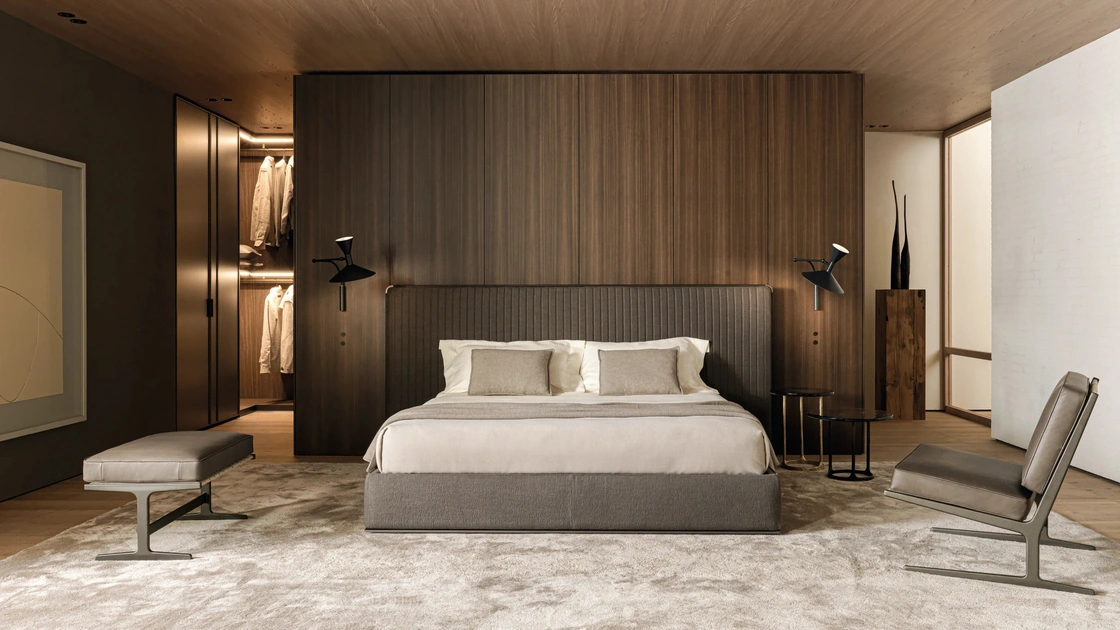 Letto con testiera Ovidio di Molteni & C
