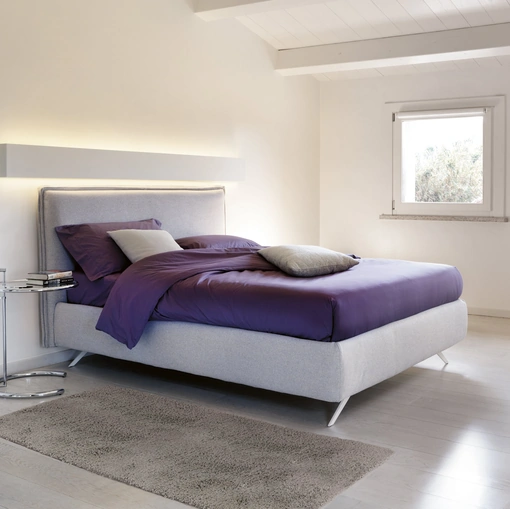 Letto con contenitore Moody di Noctis