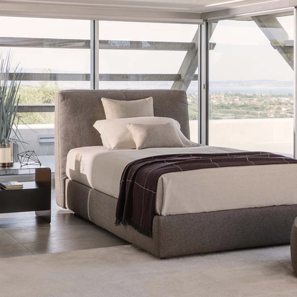 Letto singolo MyPlace di Flou
