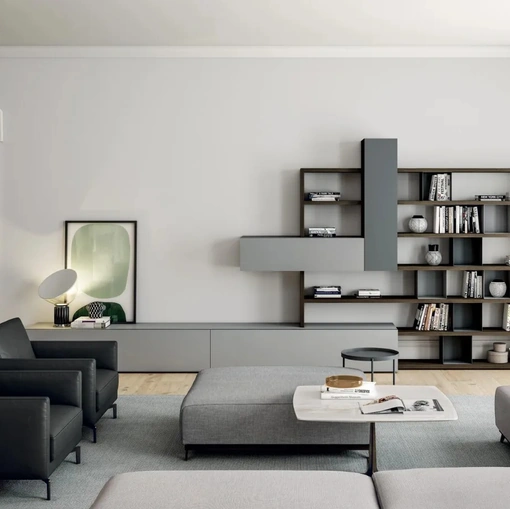 Libreria modulare Line Up 06 di Dielle Modus