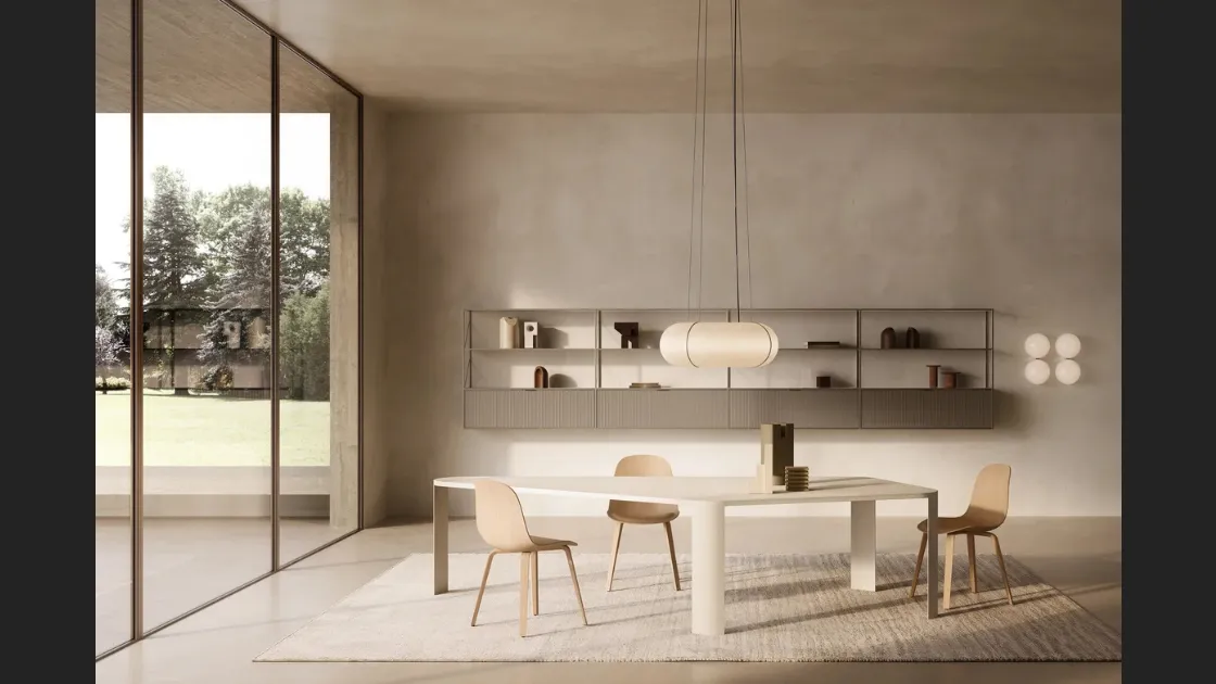 Libreria Minima 3/0 sospesa di MDF Italia