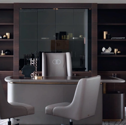 Libreria a muro in legno Vermont di Daytona Home