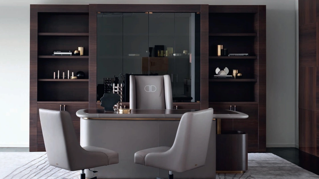 Libreria a muro in legno Vermont di Daytona Home