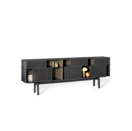 Madia Lloyd Cabinet alto di Poltrona Frau