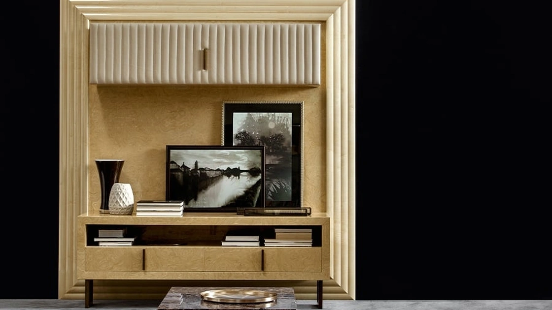 Mobile Porta Tv Black Tie di Daytona Home