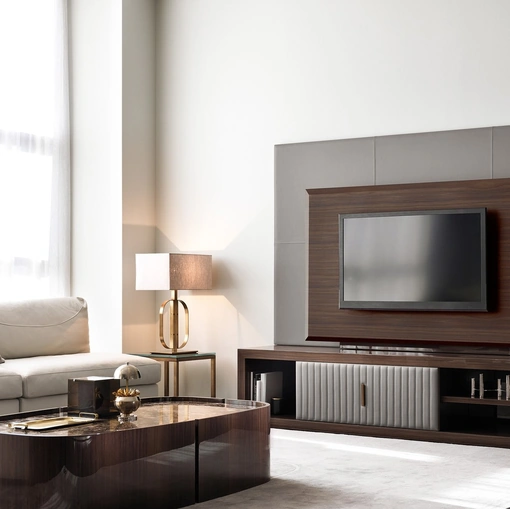 Mobile Porta Tv Hamilton in radica di mirto di Daytona Home