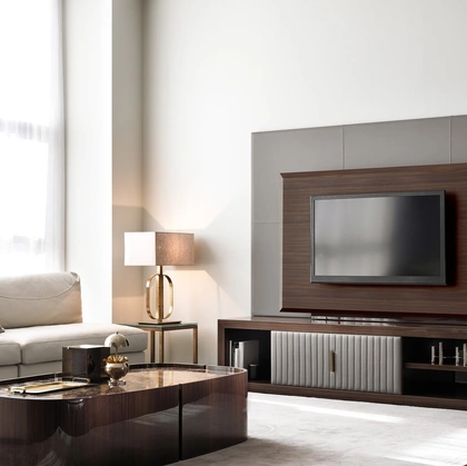 Mobile Porta Tv Hamilton in radica di mirto di Daytona Home