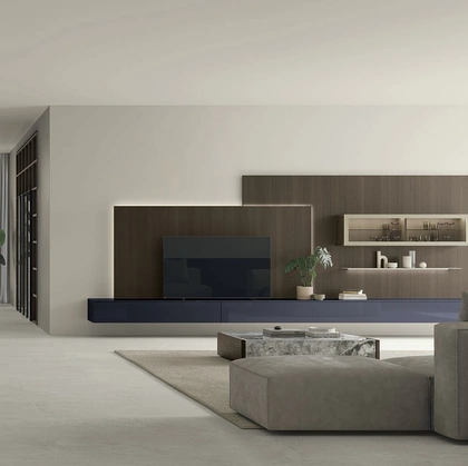 Parete Attrezzata Atlante UNIT AT145 di Tomasella